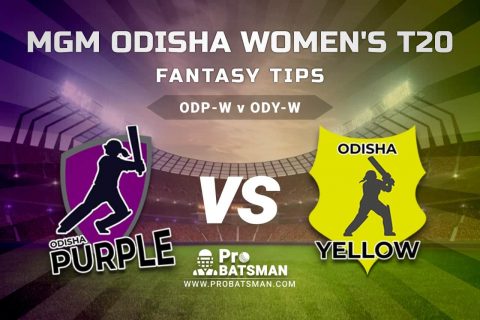 ODP-W vs ODY-W Dream11 Fantasy Predictions: Playing 11, Pitch Report, Weather Forecast, Match Updates - MGM Odisha Women’s T20 2021, Match 20