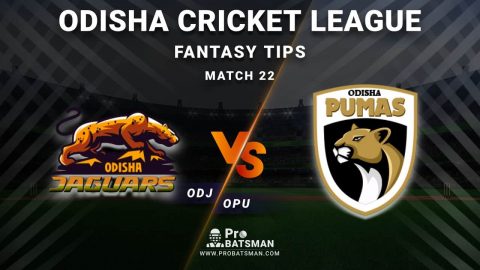 ODJ vs OPU Dream11 Fantasy Predictions: Playing 11, Pitch Report, Weather Forecast, Head-to-Head, Best Picks, Match Updates – Odisha Cricket League 2020-21