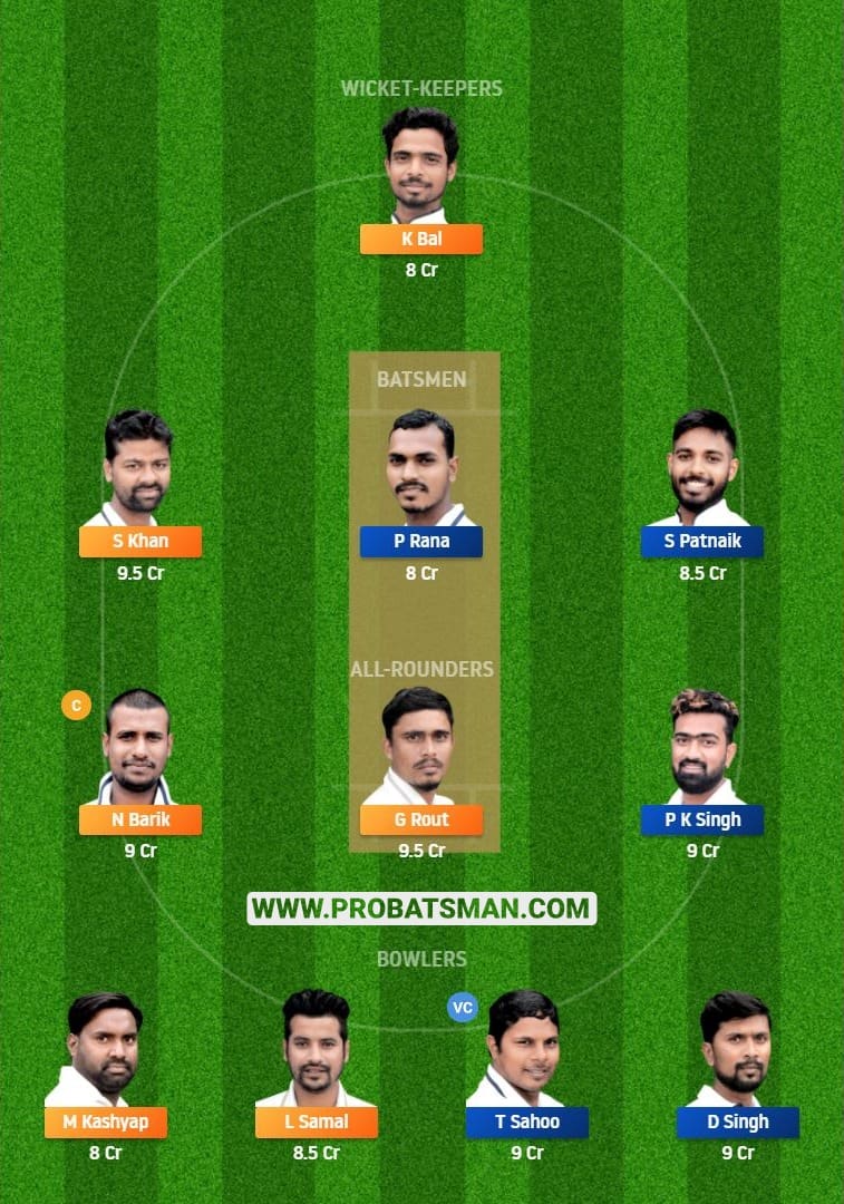 ODJ vs OPU Dream11 Fantasy Team Predictions