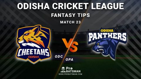 ODC vs OPA Dream11 Fantasy Predictions: Playing 11, Pitch Report, Weather Forecast, Head-to-Head, Best Picks, Match Updates – Odisha Cricket League 2020-21