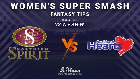 NS-W vs AH-W Dream11 Prediction, Fantasy Cricket Tips: Playing XI, Weather, Pitch Report and Injury Update – Women's Super Smash 2020-21, Match 24