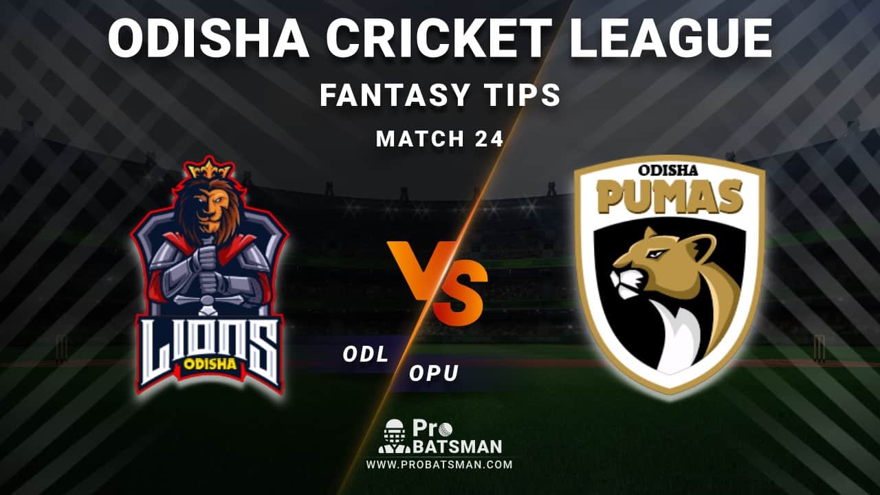 ODL vs OPU Dream11 Fantasy Predictions: Playing 11, Pitch Report, Weather Forecast, Head-to-Head, Best Picks, Match Updates – Odisha Cricket League 2020-21 ODL vs OPU Dream11 Fantasy Predictions: Playing 11, Pitch Report, Weather Forecast, Head-to-Head, Best Picks, Match Updates – Odisha Cricket League 2020-21
