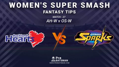 AH-W vs OS-W Dream11 Fantasy Prediction: Playing 11, Pitch Report, Weather Forecast, Stats, Squads, Top Picks, Match Updates – Women’s Super Smash 2020-21