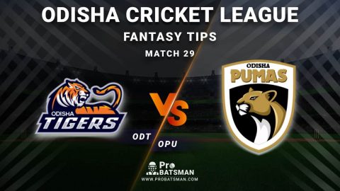 ODT vs OPU Dream11 Fantasy Predictions: Playing 11, Pitch Report, Weather Forecast, Head-to-Head, Best Picks, Match Updates – Odisha Cricket League 2020-21