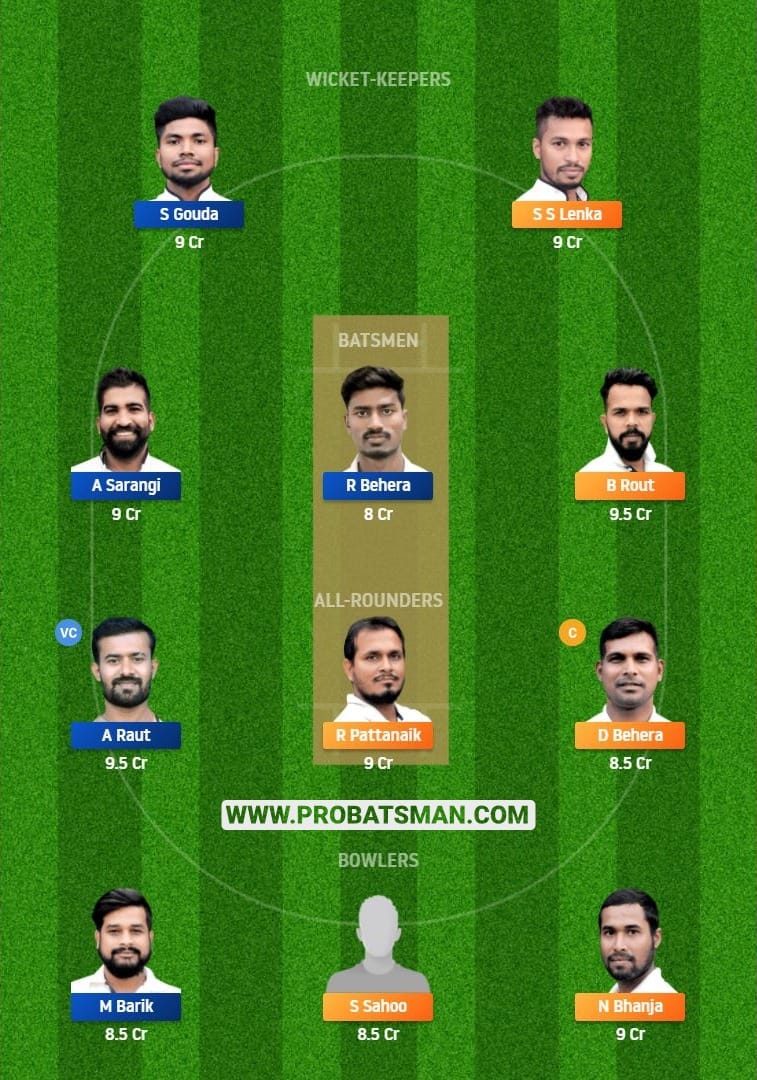 ODL vs ODC Dream11 Fantasy Team Predictions