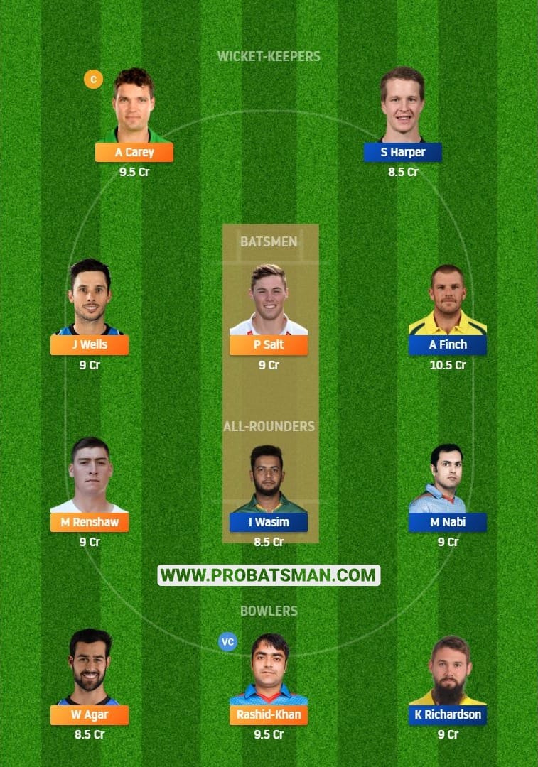 STR vs REN Dream11 Fantasy Team Predictions