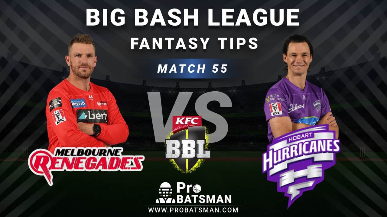 REN vs HUR Dream11 Fantasy Predictions: Playing 11, Pitch Report, Weather Forecast, Head-to-Head, Best Picks, Match Updates – BBL 2020-21