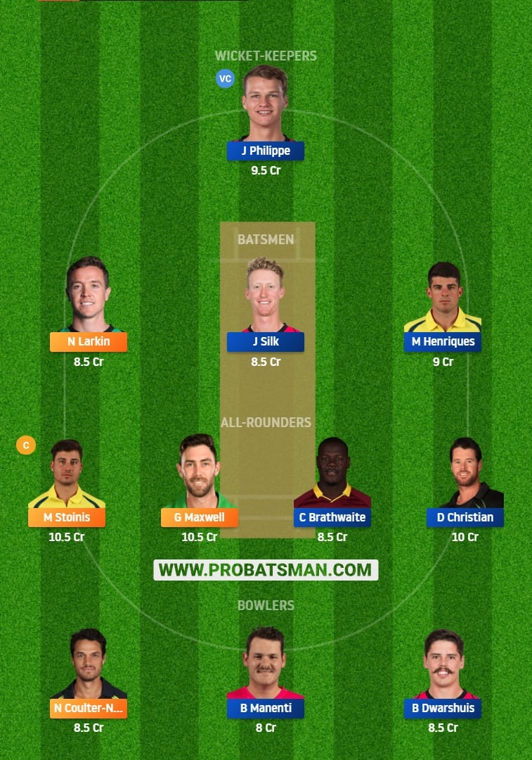 STA vs SIX Dream11 Fantasy Team Predictions