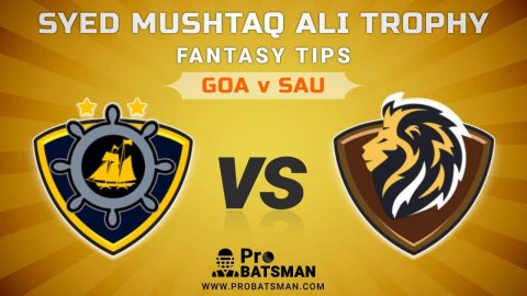 GOA vs SAU Dream11 Fantasy Predictions: Playing 11, Pitch Report, Weather Forecast, Match Updates of Elite D Group – Syed Mushtaq Ali Trophy 2021