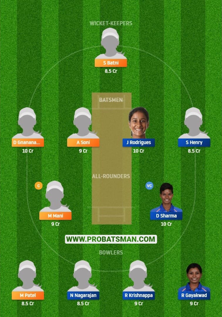 HRN-W vs SHN-W Dream11 Fantasy Team Predictions