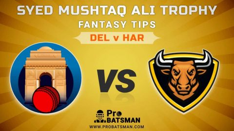 DEL vs HAR Dream11 Fantasy Predictions: Playing 11, Pitch Report, Weather Forecast, Match Updates of Elite E Group – Syed Mushtaq Ali Trophy 2021