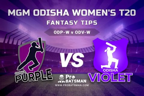 ODP-W vs ODV-W Dream11 Fantasy Predictions: Playing 11, Pitch Report, Weather Forecast, Top Picks, Match Updates - MGM Odisha Women’s T20 2021