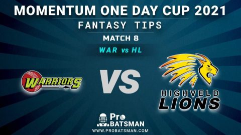 WAR vs HL Dream11 Fantasy Predictions: Playing 11, Pitch Report, Weather Forecast, Match Updates – Momentum One Day Cup 2021