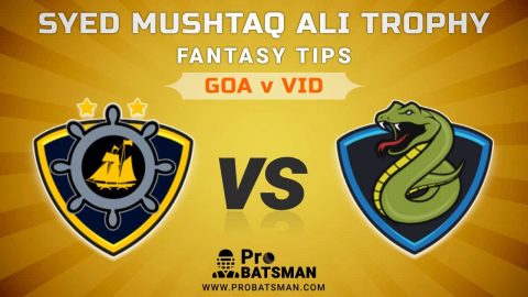 GOA vs VID Dream11 Fantasy Predictions: Playing 11, Pitch Report, Weather Forecast, Match Updates of Elite D Group – Syed Mushtaq Ali Trophy 2021