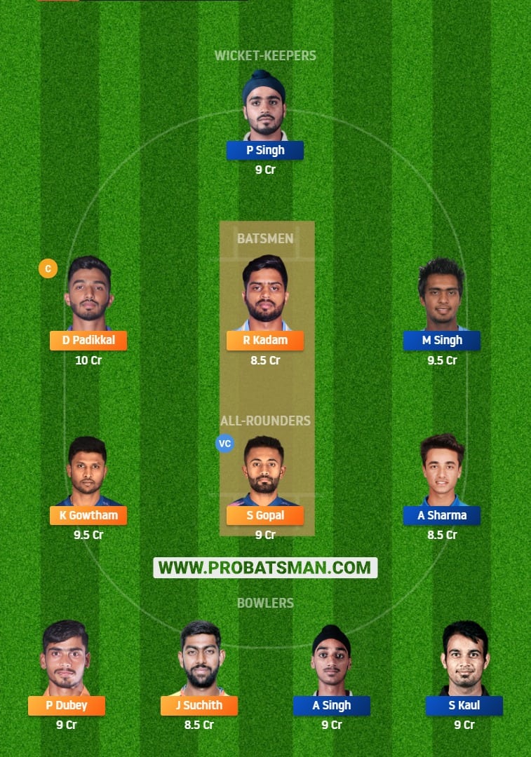 KAR vs PUN Dream11 Fantasy Team Predictions