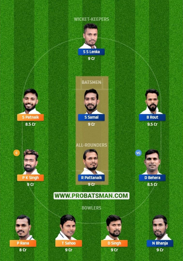 OPU vs ODL Dream11 Fantasy Team Predictions