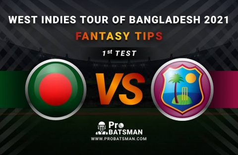 BAN vs WI Dream11 Prediction, Fantasy Cricket Tips: Playing XI, Weather, Pitch Report, Head-to-Head and Injury Update – West Indies Tour of Bangladesh 2021, 1st TEST