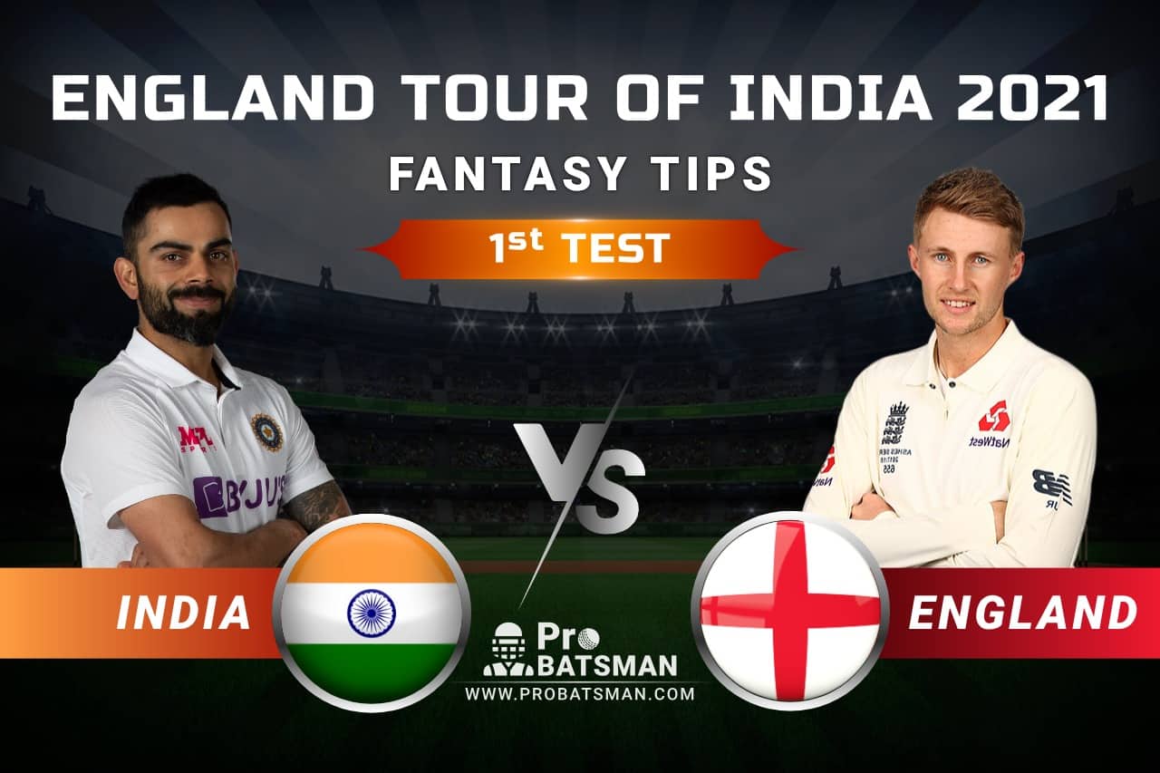 IND vs ENG Dream11 Prediction: India vs England 1st Test Playing XI, Pitch Report, Head-to-Head, Injury & Match Updates – England Tour of India 2021