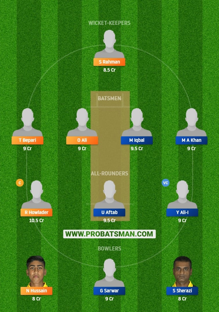 BEN vs CAT Dream11 Fantasy Prediction