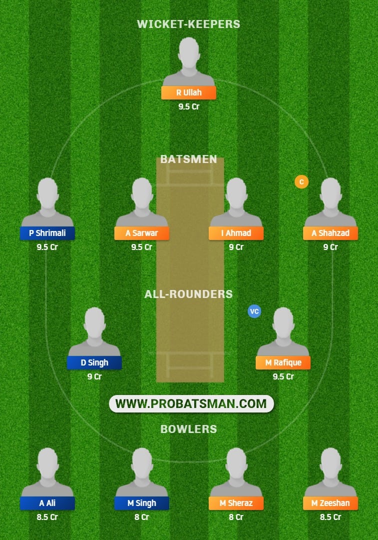 FAL vs BLP Dream11 Fantasy Prediction