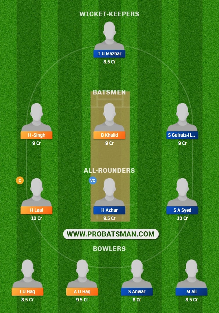 HIS vs BAR Dream11 Fantasy Prediction HIS vs BAR Dream11 Fantasy Prediction