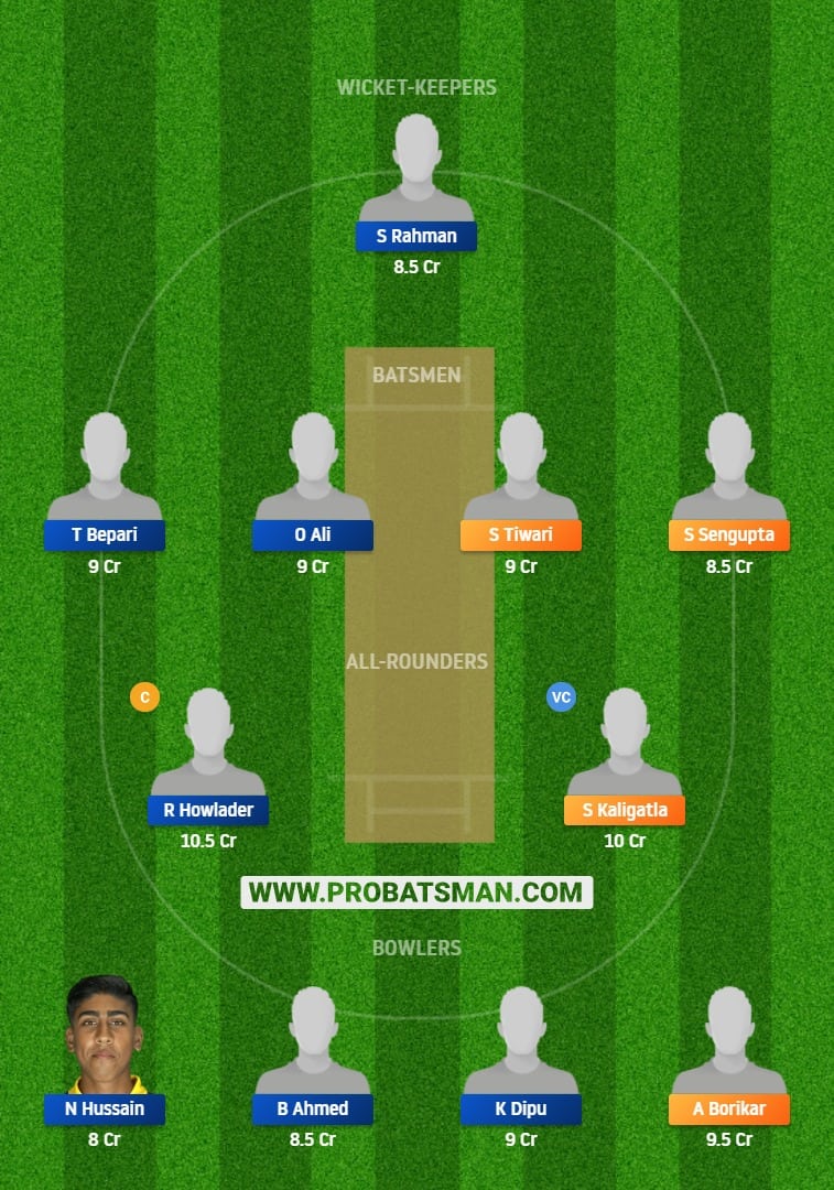 MIB vs BEN Dream11 Fantasy Prediction