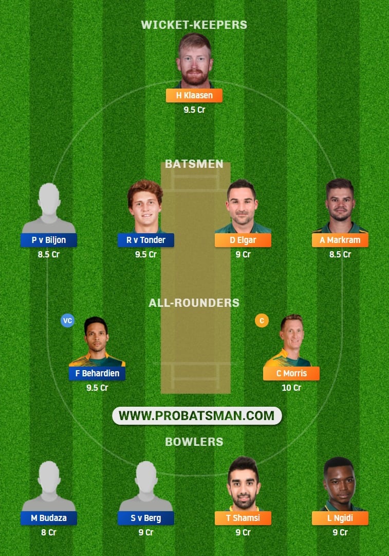 TIT vs KTS Dream11 Fantasy Team Prediction