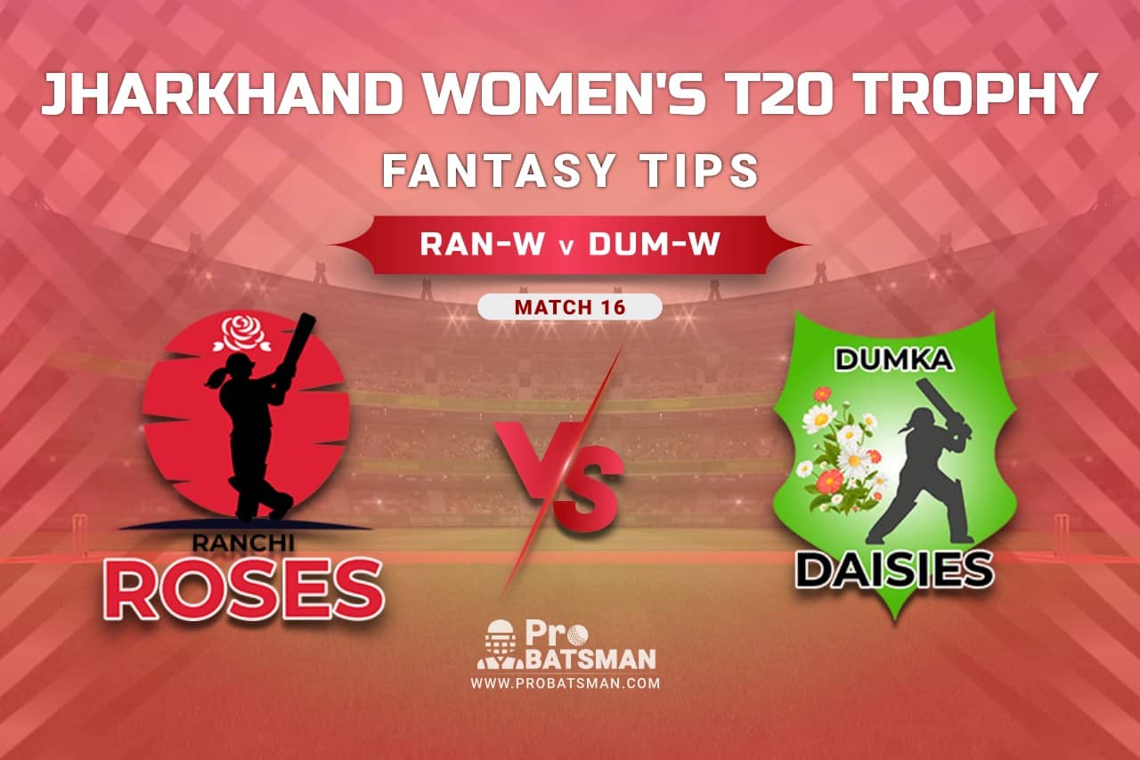 RAN-W vs DUM-W Dream11 Prediction, Fantasy Cricket Tips: Playing XI, Weather, Pitch Report, Head-to-Head, Injury Update – Jharkhand Women's T20 Trophy 2021, Match 16