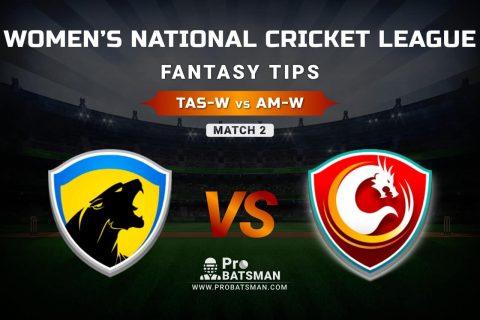 TAS-W vs AM-W Dream11 Prediction, Fantasy Cricket Tips: Playing XI, Weather, Pitch Report, Head-to-Head and Injury Update – Women’s National Cricket League 2021, Match 2