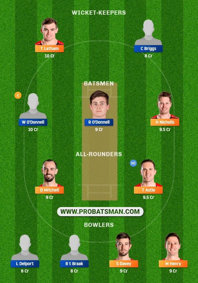 CTB vs AA Dream11 Fantasy Team Predictions