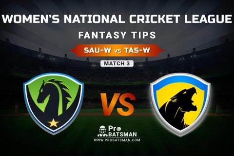 SAU-W vs TAS-W Dream11 Prediction, Fantasy Cricket Tips: Playing XI, Weather, Pitch Report, Head-to-Head and Injury Update – Women’s National Cricket League 2021, Match 3