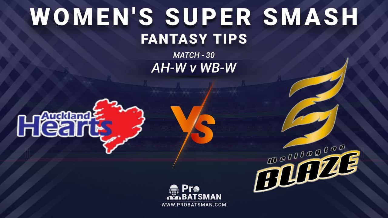 AH-W vs WB-W Dream11 Prediction, Fantasy Cricket Tips: Playing XI, Weather, Pitch Report and Injury Update – Women's Super Smash 2020-21, Match 30