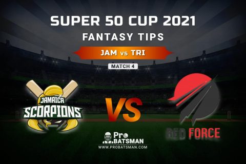 JAM vs TRI Dream11 Prediction, Fantasy Cricket Tips: Playing XI, Weather, Pitch Report, Head-to-Head and Injury Update – Super 50 Cup 2021, Match 4