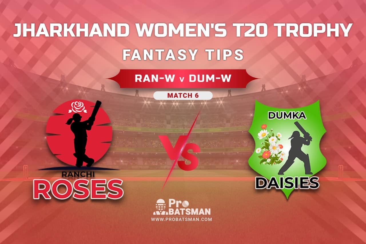 RAN-W vs DUM-W Dream11 Prediction, Fantasy Cricket Tips: Playing XI, Weather, Pitch Report, Head-to-Head, Injury Update – Jharkhand Women's T20 Trophy 2021, Match 6