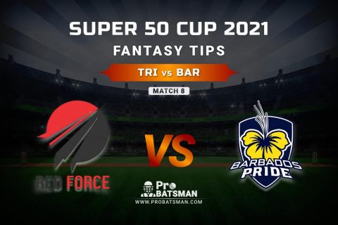 TRI vs BAR Dream11 Prediction, Fantasy Cricket Tips: Playing XI, Weather, Pitch Report, Head-to-Head and Injury Update – Super 50 Cup 2021, Match 8