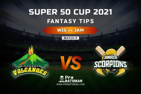 WIS vs JAM Dream11 Prediction, Fantasy Cricket Tips: Playing XI, Weather, Pitch Report, Head-to-Head and Injury Update – Super 50 Cup 2021, Match 9