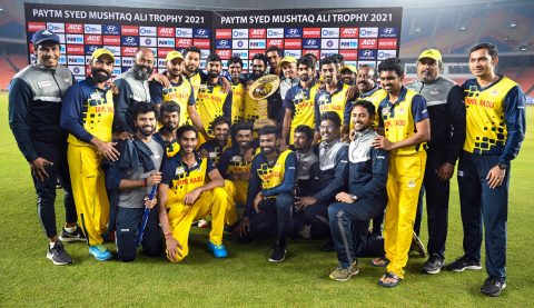 Tamil Nadu Lifts Syed Mushtaq Ali Trophy For The Second Time, Defeating Baroda by 7 Wickets
