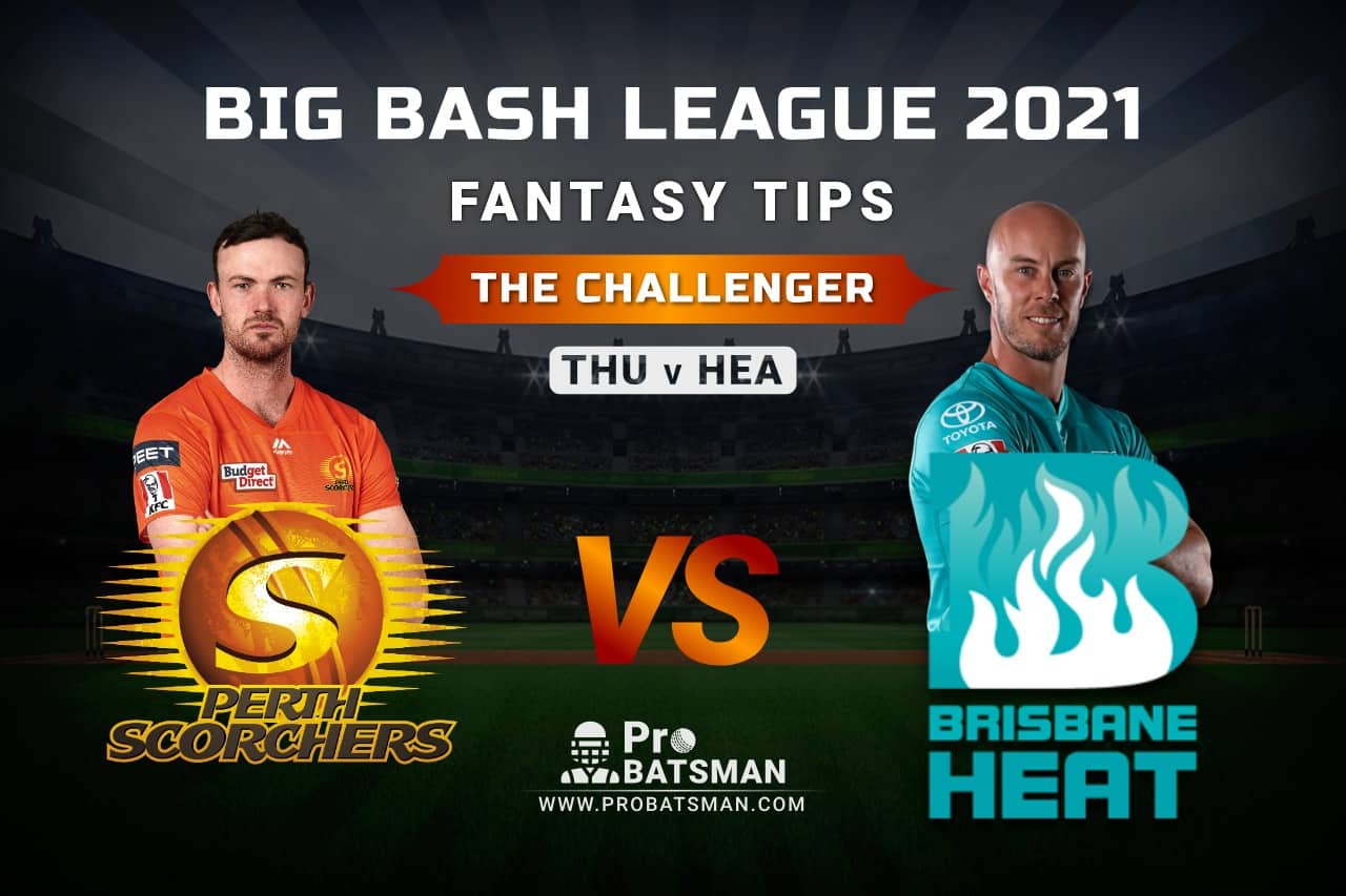 SCO vs HEA Dream11 Prediction, Fantasy Cricket Tips: Playing XI, Pitch Report and Injury Update – Big Bash League 2020-21, The Challenger