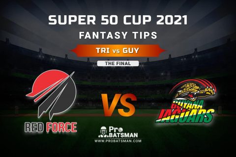 TRI vs GUY Dream11 Prediction, Fantasy Cricket Tips: Playing XI, Weather, Pitch Report, Head-to-Head and Injury Update – Super 50 Cup 2021, The Final