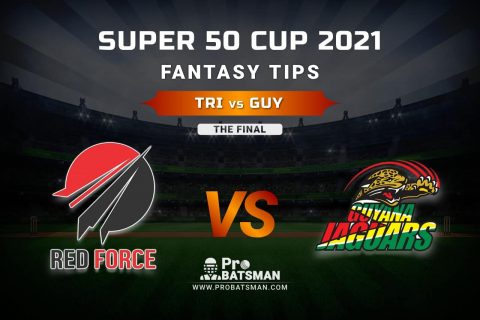 TRI vs GUY Dream11 Prediction, Fantasy Cricket Tips: Playing XI, Weather, Pitch Report, Head-to-Head and Injury Update – Super 50 Cup 2021, The Final TRI vs GUY Dream11 Prediction, Fantasy Cricket Tips: Playing XI, Weather, Pitch Report, Head-to-Head and Injury Update – Super 50 Cup 2021, The Final