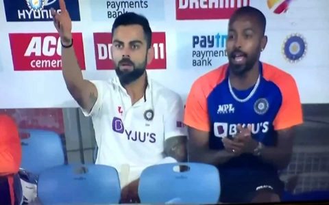 Watch Video: Fan Breaches Security, Runs Towards Pitch to Meet Virat Kohli on Day 1 of Pink Ball Test