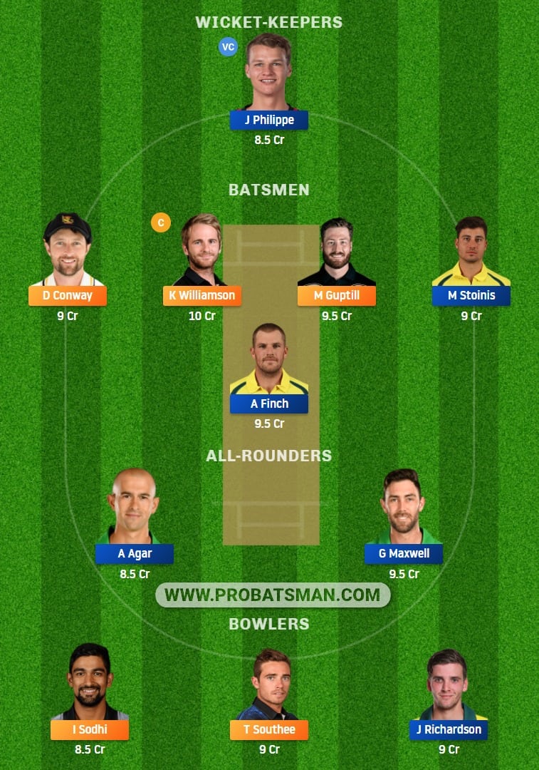 NZ vs AUS Dream11 Fantasy Team Prediction