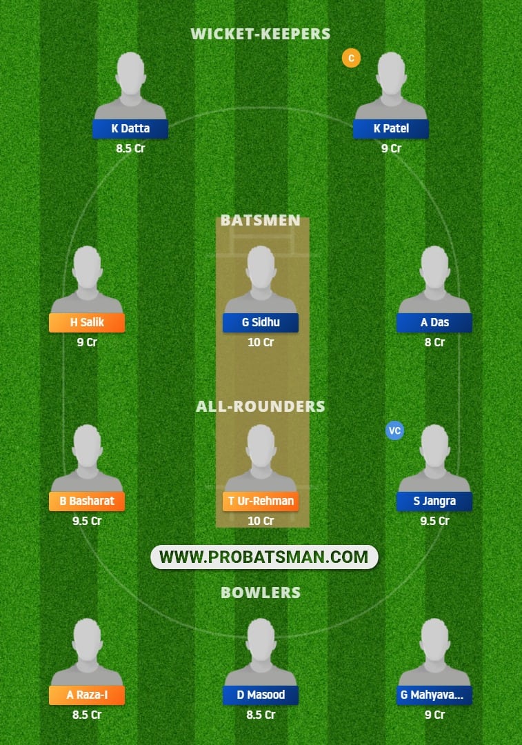 BAG vs RAS Dream11 Fantasy Team Prediction