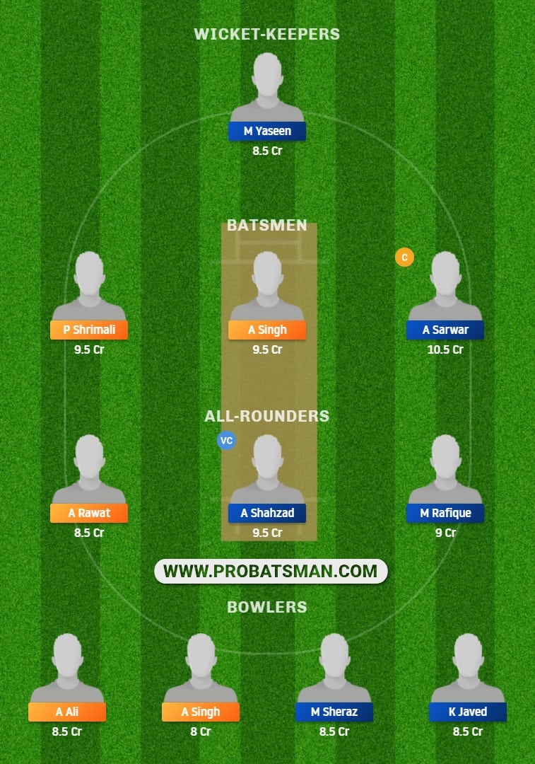 BLP vs FAL Dream11 Fantasy Prediction