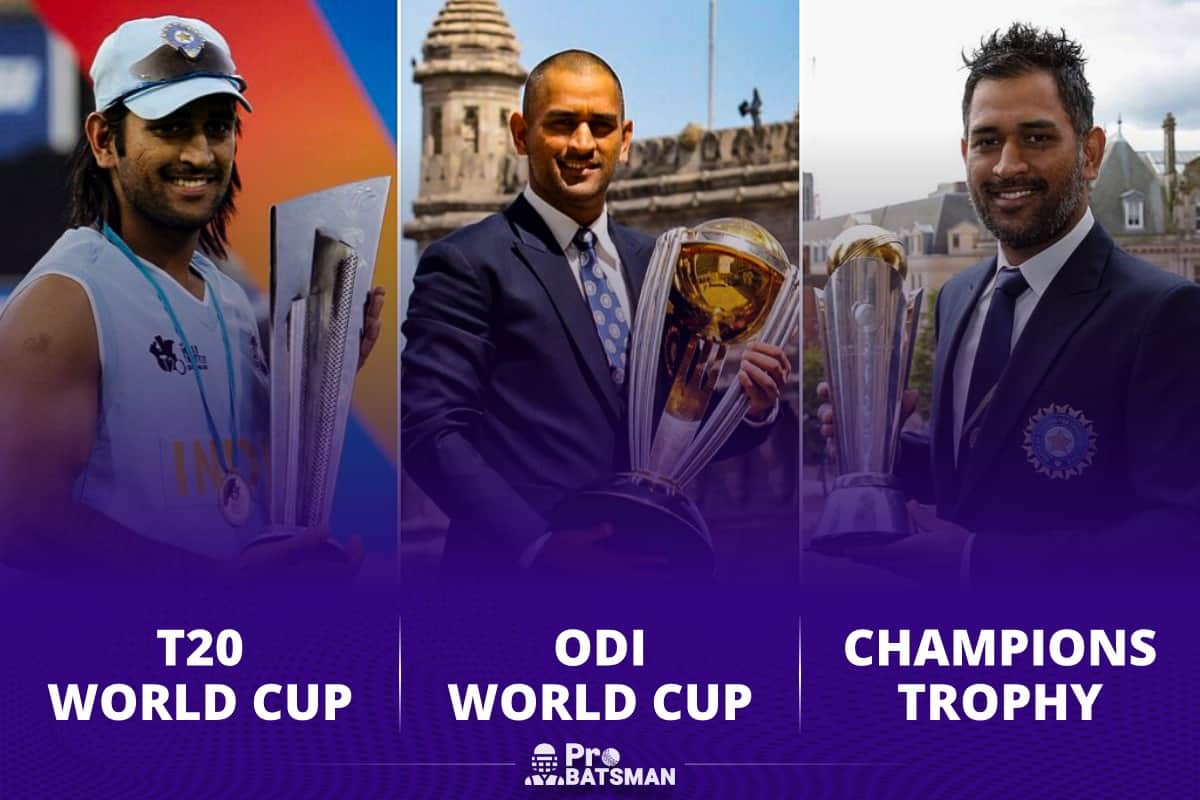 Winning All 3 ICC Trophies