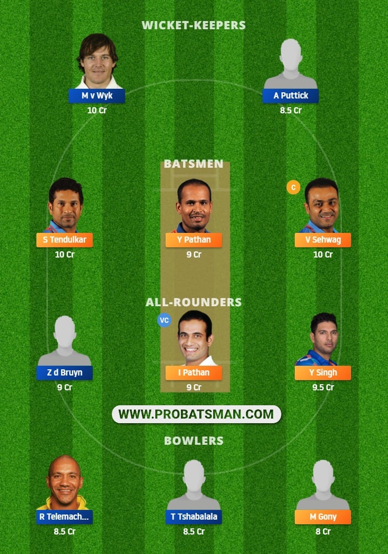 IN-L vs SA-L Dream11 Fantasy Team Prediction