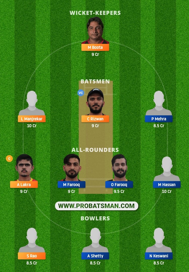 EMB vs DUB Dream11 Fantasy Team Prediction