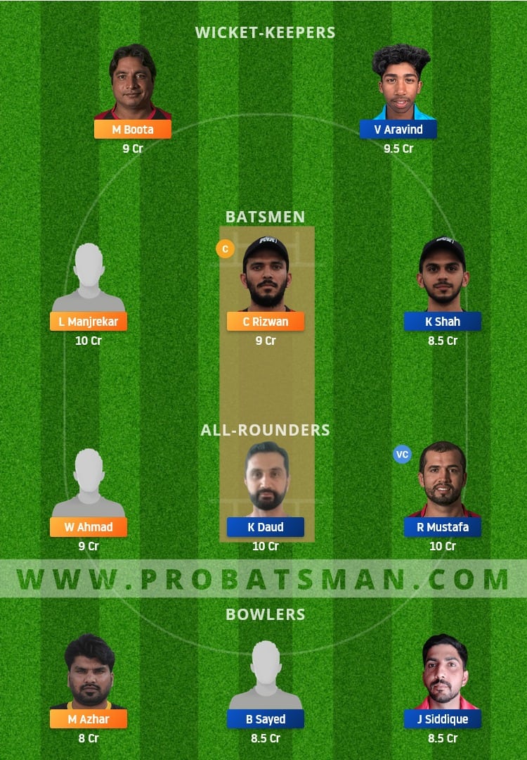 EMB vs SHA Dream11 Fantasy Team Prediction