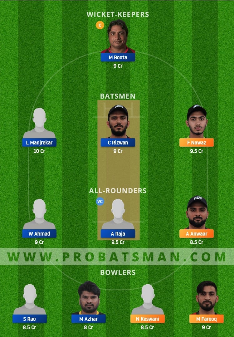 DUB vs EMB Dream11 Fantasy Team Prediction