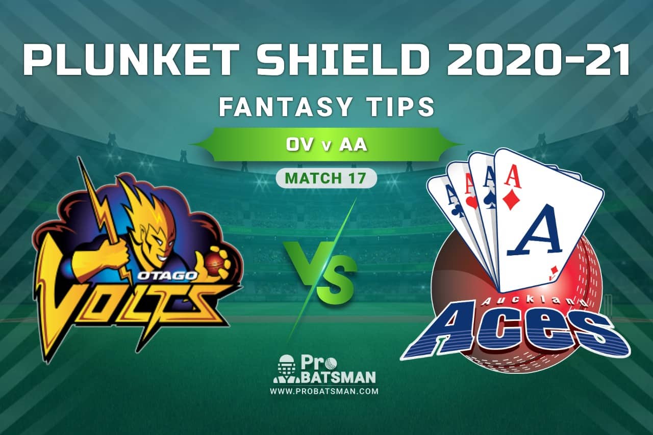 OV vs AA Dream11 Prediction, Fantasy Cricket Tips: Playing XI, Weather, Pitch Report, Injury Update – Plunket Shield 2020-21, Match 17